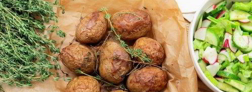 картофель, запеченный в пергаменте. Шаг 6