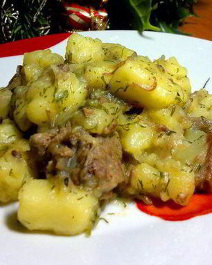 Картошечка с тушенкой