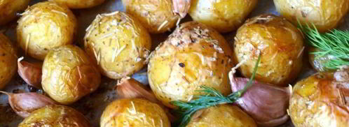 молодая картошка запеченная в пергаменте. Шаг 5