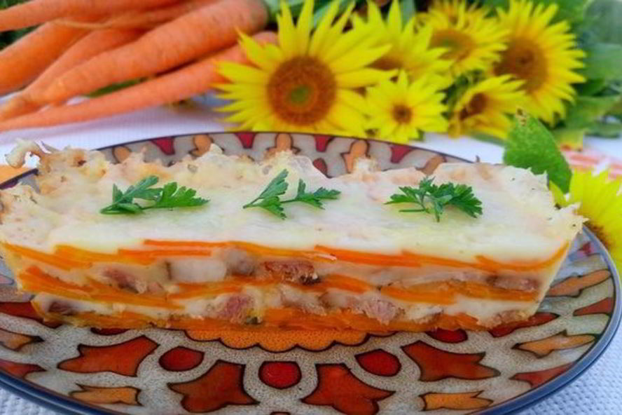 Рецепт морковного гратен