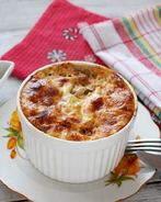 Мусака с фаршем и картофелем