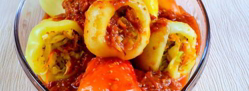 перец фаршированный овощами. Шаг 6