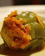 Перцы, фаршированные мясом и рисом