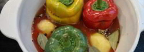 постный фаршированный перец. Шаг 5