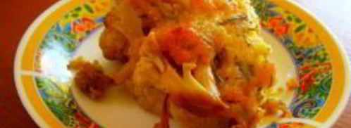 цветная капуста с творогом. Шаг 7