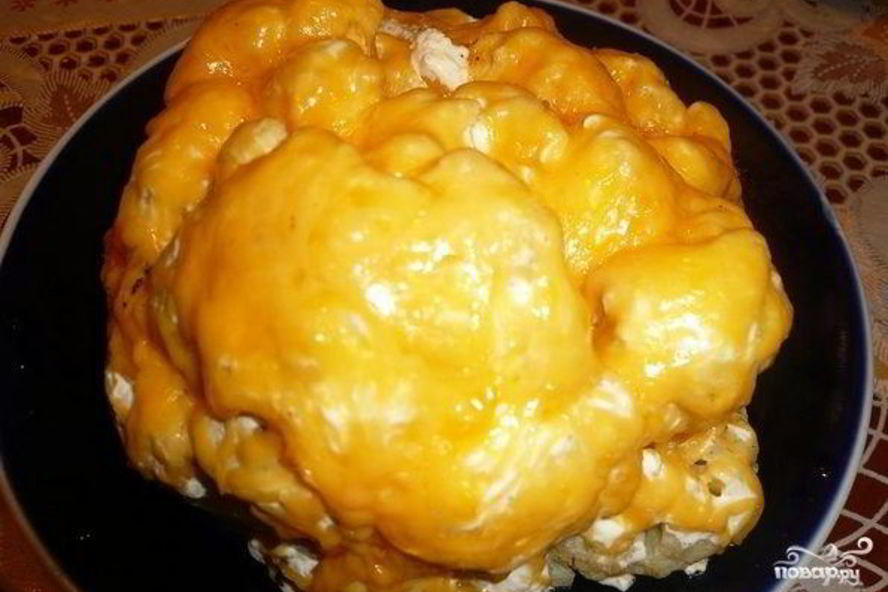 Рецепт цветной капусты, запеченной в духовке целиком