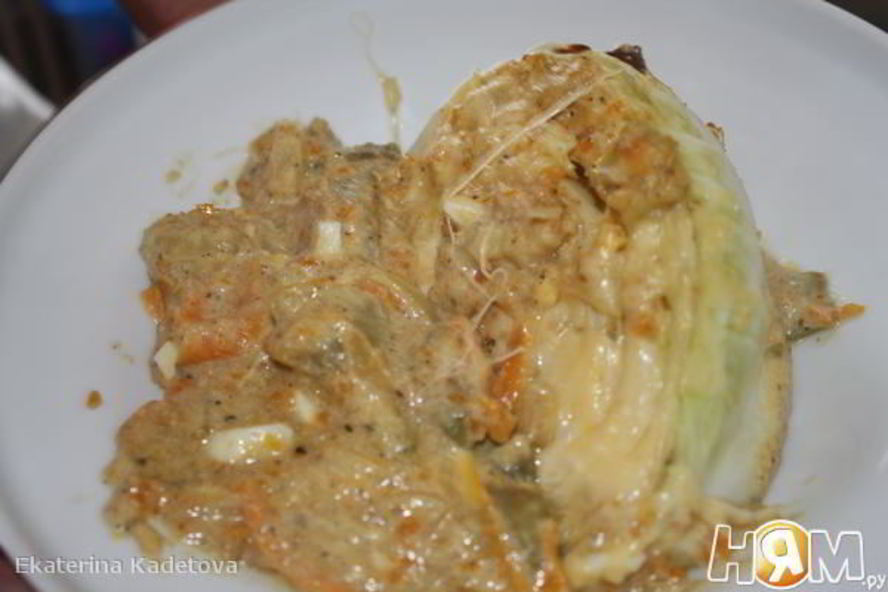 Рецепт запеченной молодой капусты