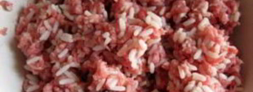 запеченные кабачки с рисом и фаршем. Шаг 3