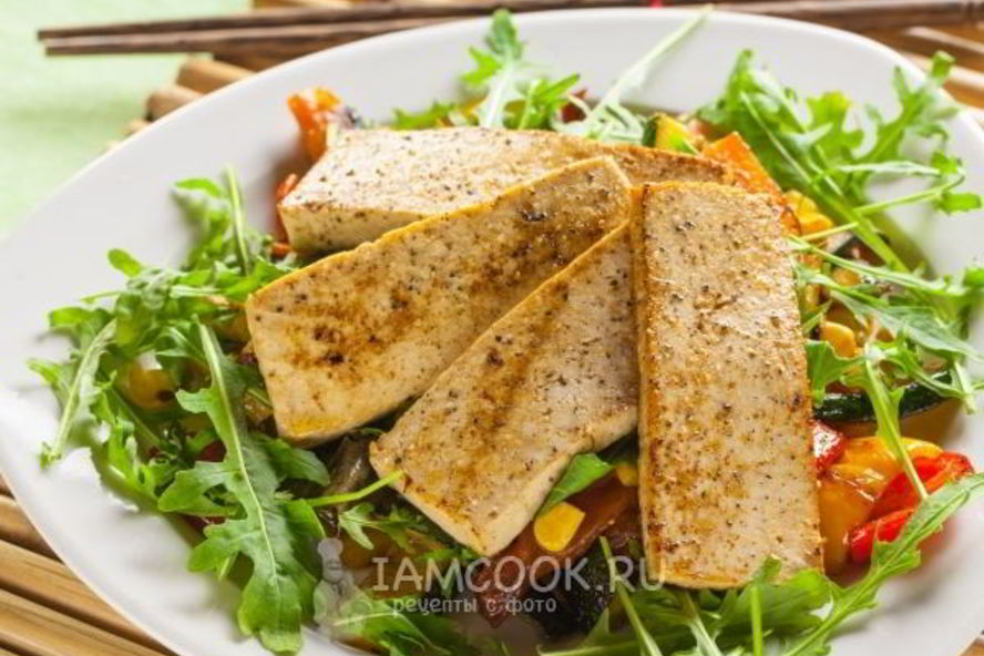 Рецепт жареного тофу
