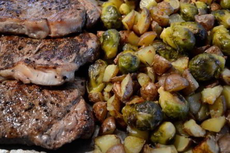 Рецепт овощного гарнира к мясу