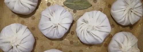 гедза с паштетом из тунца и куриной печенью. Шаг 13