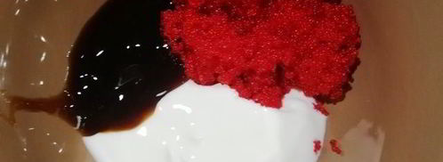 гедза с паштетом из тунца и куриной печенью. Шаг 14