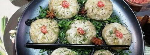 гедза с паштетом из тунца и куриной печенью. Шаг 17