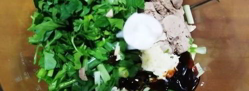 гедза с паштетом из тунца и куриной печенью. Шаг 5