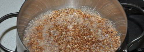 греча с куриной печенью. Шаг 3