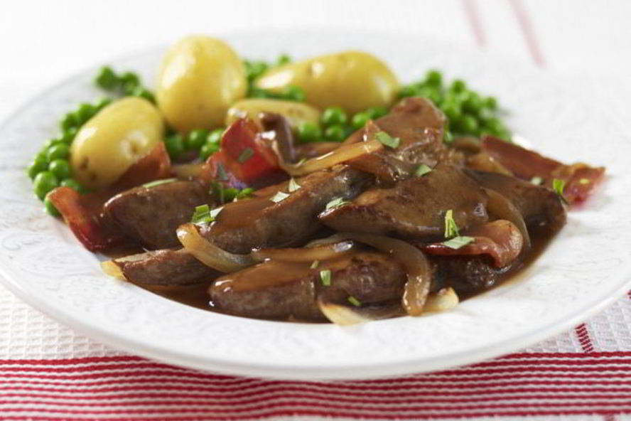 Рецепт куриной печени с луком и морковью