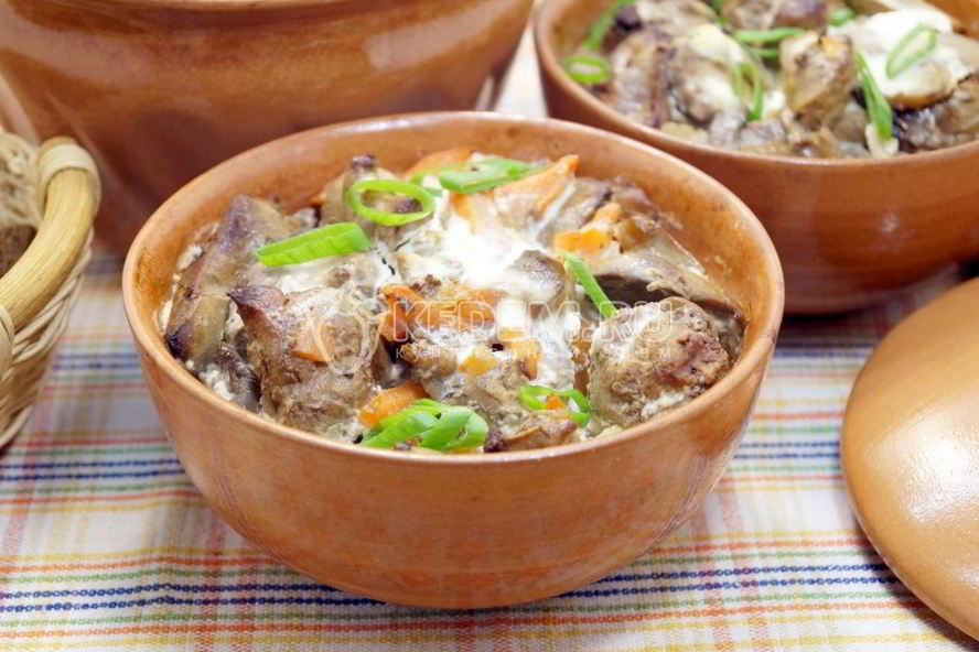 Рецепт куриной печени в духовке