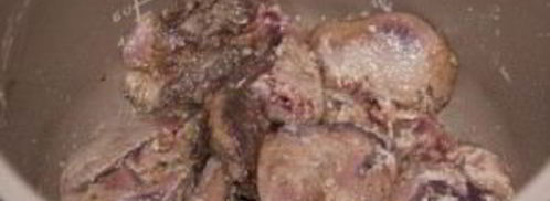 печень индейки в мультиварке. Шаг 7