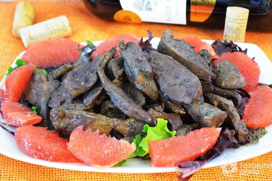 Рецепт печени по-анжуйски