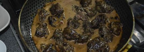 печень по-строгановски. Шаг 3