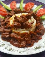 Печень под пикантным соусом