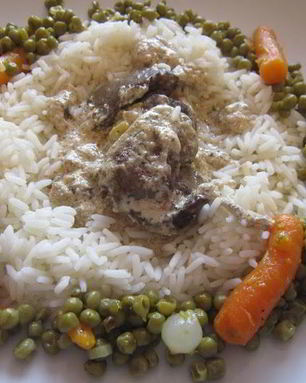 Печень под соусом