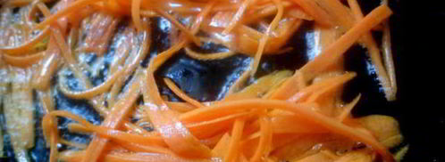 печень со стрелками чеснока. Шаг 7