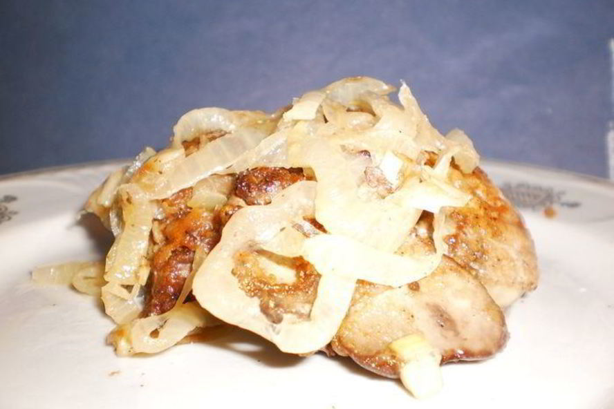 Рецепт свиной печени