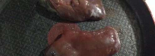 жареная фуагра с шоколадным соусом. Шаг 4