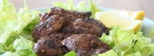 жареная куриная печень. Шаг 6