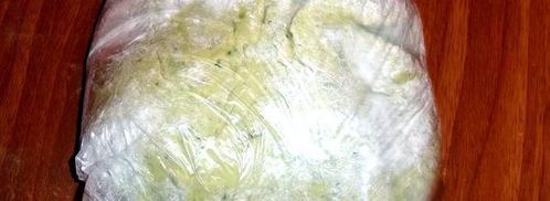 ароматное зеленое пельменное тесто. Шаг 11