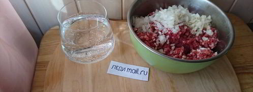 хинкали с минеральной водой. Шаг 4