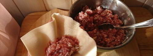 хинкали с минеральной водой. Шаг 9