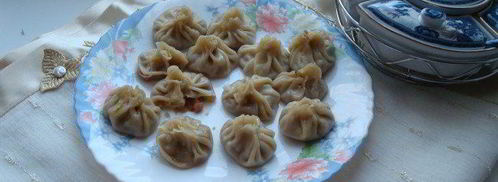 китайские пельмени дим сам с креветками. Шаг 6