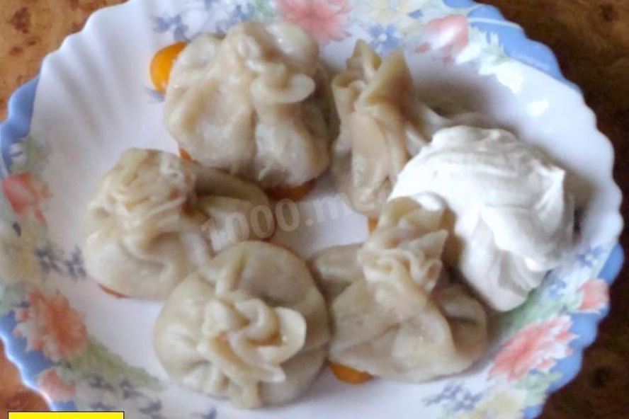 Рецепт китайских пельменей с креветками грибами и мясным фаршем