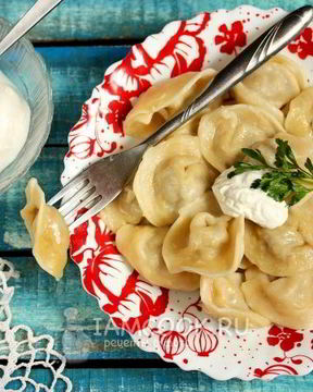 Пельмени из свинины