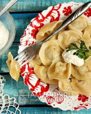 Пельмени из свинины