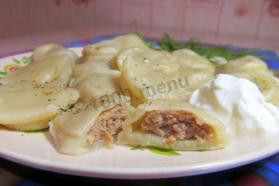 Рецепт пельменей из заварного теста