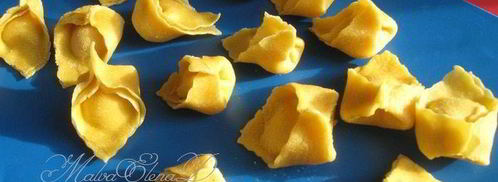 пельмени по-итальянски каппеллетти. Шаг 19