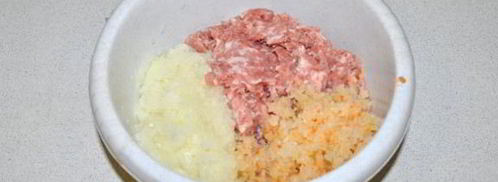 пельмени с фаршем и квашеной капустой. Шаг 3