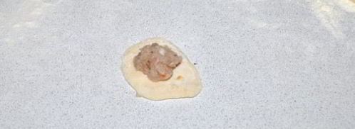 пельмени с фаршем и квашеной капустой. Шаг 7