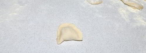 пельмени с фаршем и квашеной капустой. Шаг 8