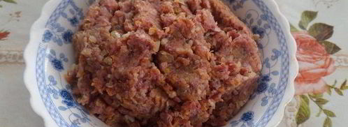 пельмени с гусем, гречкой и овощами. Шаг 13