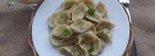 пельмени с гусем, гречкой и овощами. Шаг 19