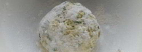 пельмени с зеленью. Шаг 4