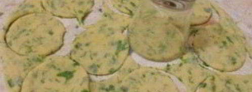 пельмени с зеленью. Шаг 7