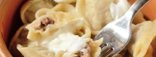 пельмени сибирские с мясом и с рыбой. Шаг 7