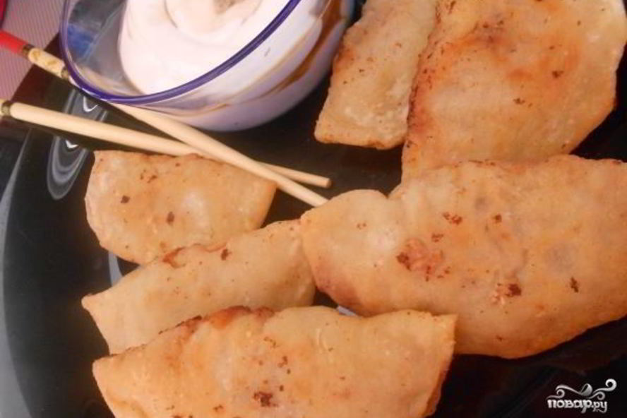 Рецепт пельменей во фритюре