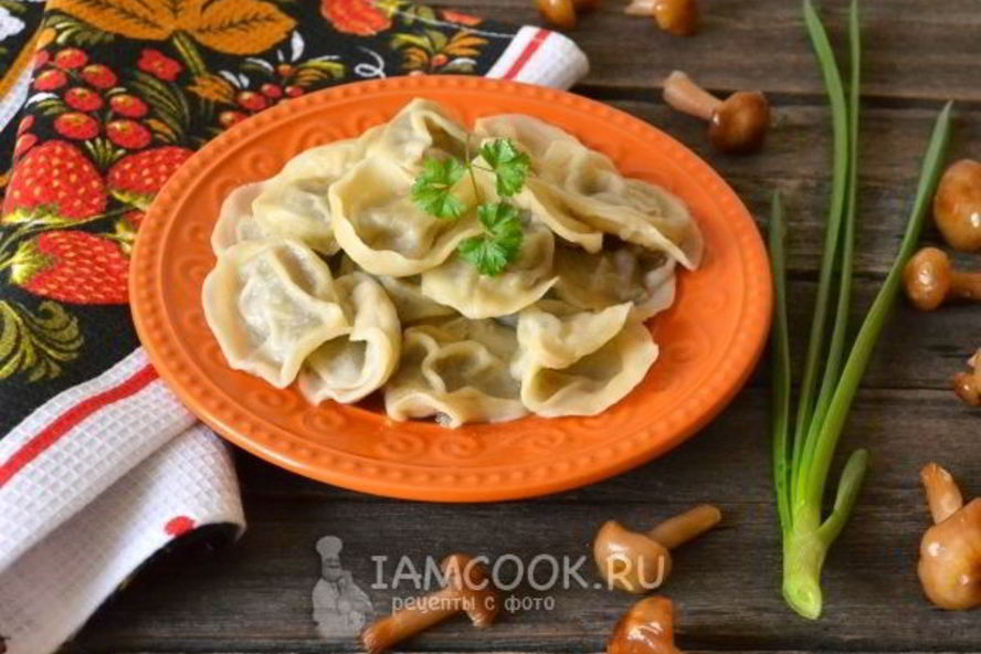 Рецепт постных пельменей
