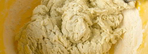 пресное тесто для вареников и пельменей. Шаг 3